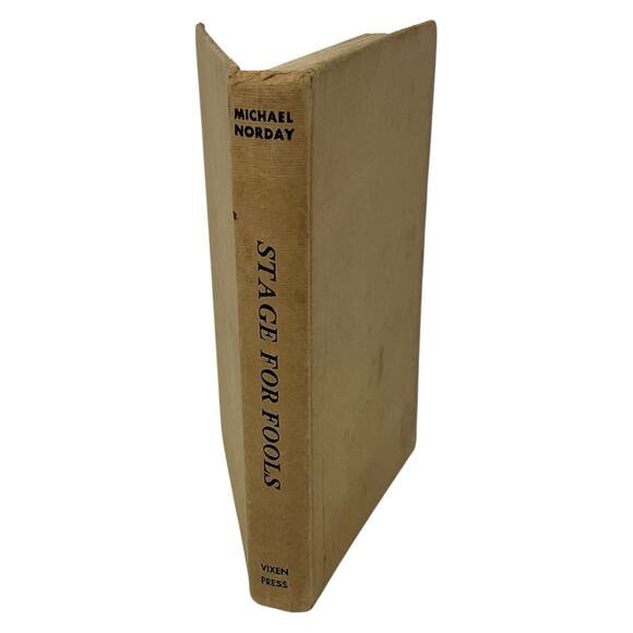 Rare 1955 Stage For Fools Michael Norday Vixen Press Pulp Sleaze Fiction - Picture 4 of 12